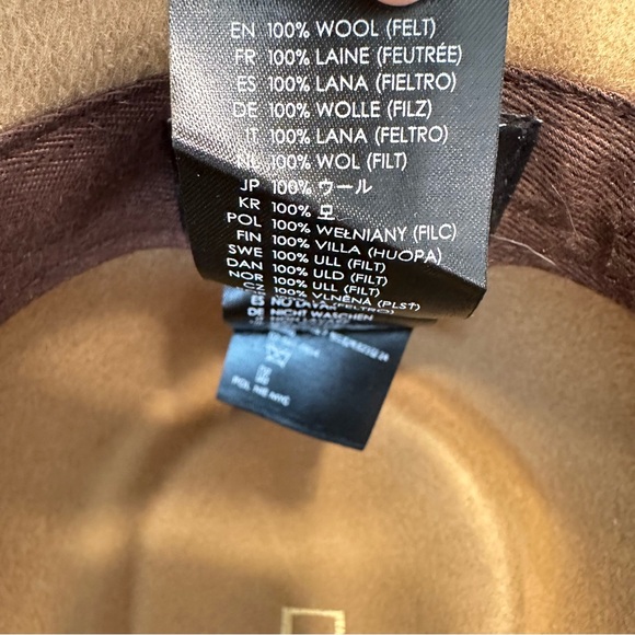 Brixton The Jo Rancher Brimmed Hat Sz Small‎ Tan Brown Australian Wool Felt main image 7